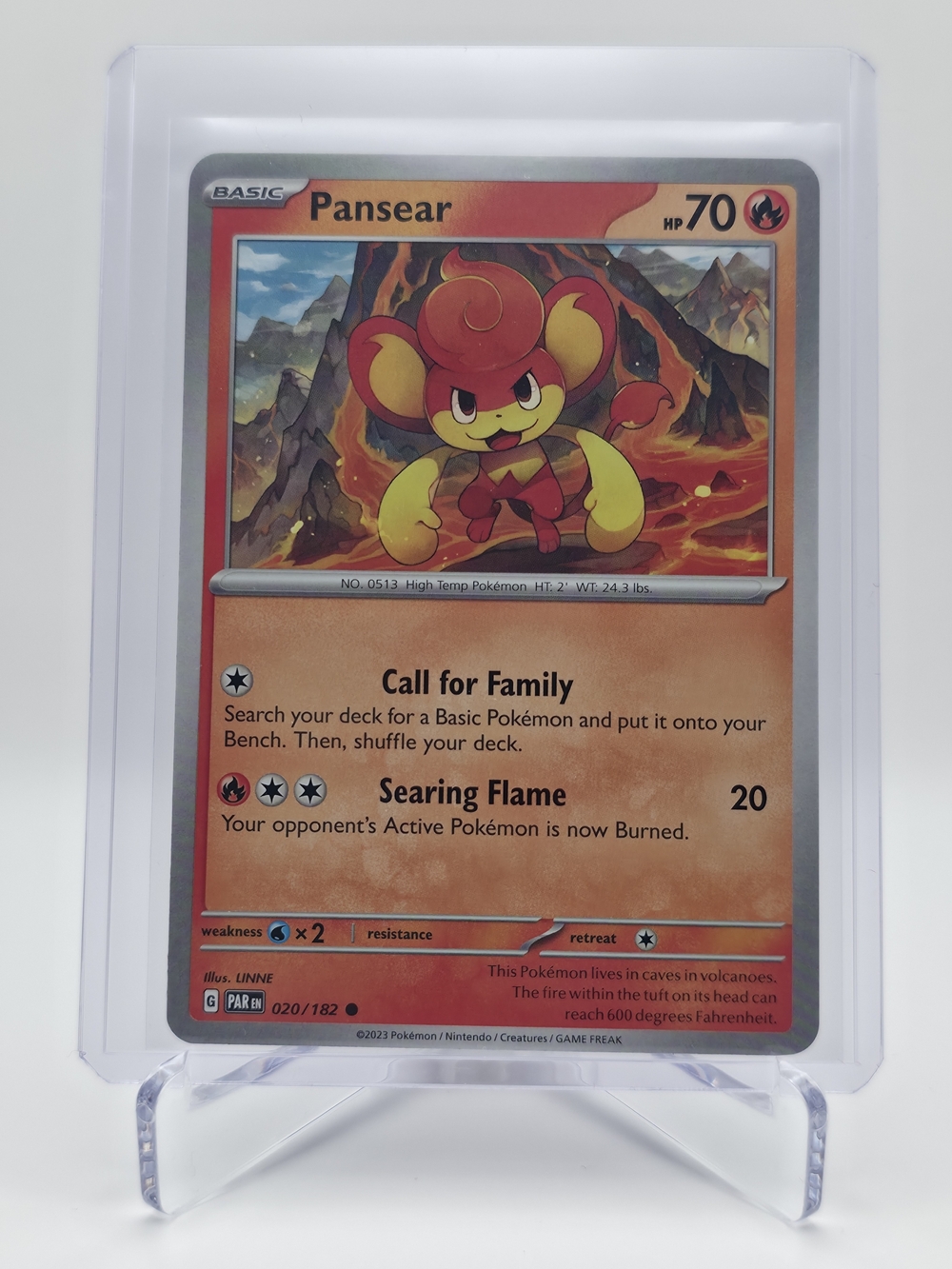 Pokémon TCG - Pansear - Paradox Rift - 020/182